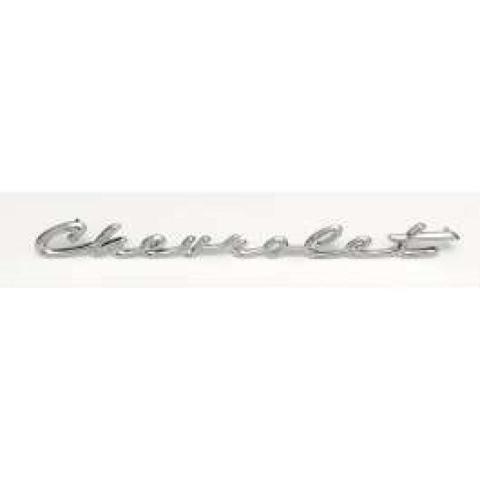 Full Size Chevy Trunk/Continental Script, 1958-1960