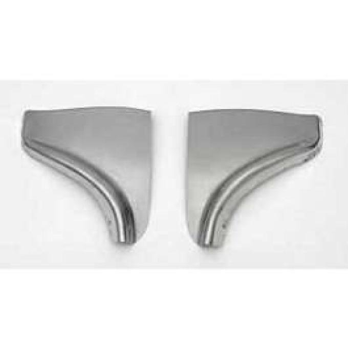 Full Size Chevy Fender Skirt Scuff Pads, 1964