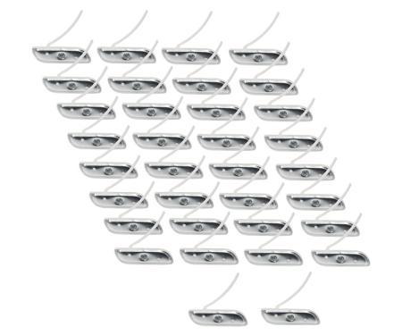Dennis Carpenter Rocker Panel Molding Clip Set - 1967-72 Ford Truck C5AZ-6310198-SET