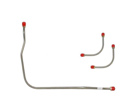 Right Stuff 1966 Chevrolet Corvette, Pre-Bent OE Steel Fuel Pump To Carb Line VPC6620