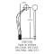 Hurst Competition/Plus Shifter Stick, Chrome 5387236