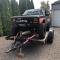 Race Ramps 2 x 8 Ultra Pack Tie-Down Straps with Detachable Axle Straps, Direct Hook Ends - Orange 518218