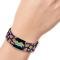 Elastic Bracelet - 1.0" - Patrick Starfish Pose Scattered Purple
