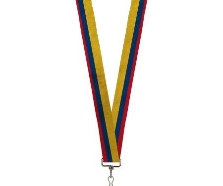 Buckle-Down Lanyard - Colombia Flag Distressed