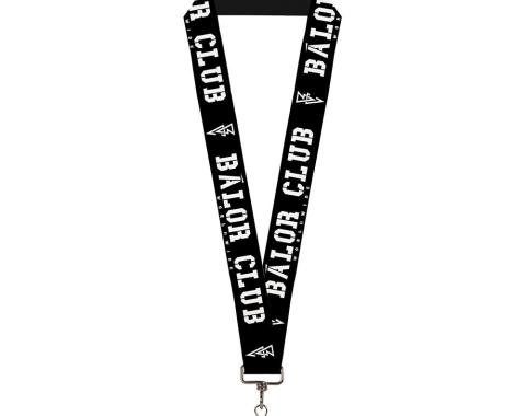 Lanyard - 1.0" - Finn Balor BALOR CLUB WORLDWIDE/BC Icon Black/White