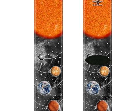 Sock Pair - Polyester - Solar System Sun/Planets/Stars - CREW
