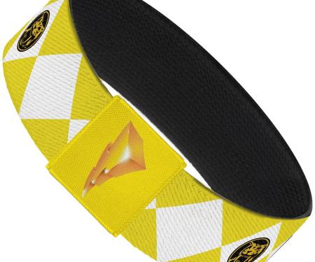 Elastic Bracelet - 1.0" - Diamond Yellow Ranger