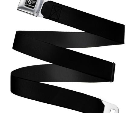 Corvette Seatbelt Belt - Black Webbing