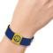 Elastic Bracelet - 1.0" - John Cena U CAN'T SEE ME Logo Blue/White/Black/Yellow