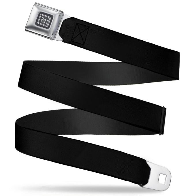 GM Seatbelt Belt - Black Webbing