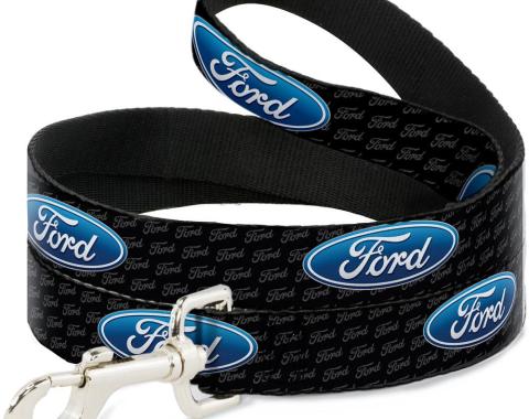 Dog Leash Ford Oval REPEAT w/Text