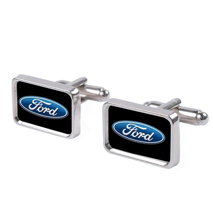 Cufflink Set - Ford Oval Logo FCG Black/Blue