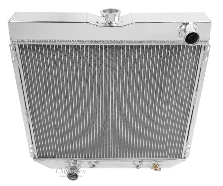 Champion Cooling 3 Row All Aluminum Radiator Made With Aircraft Grade Aluminum CC339B-BLK