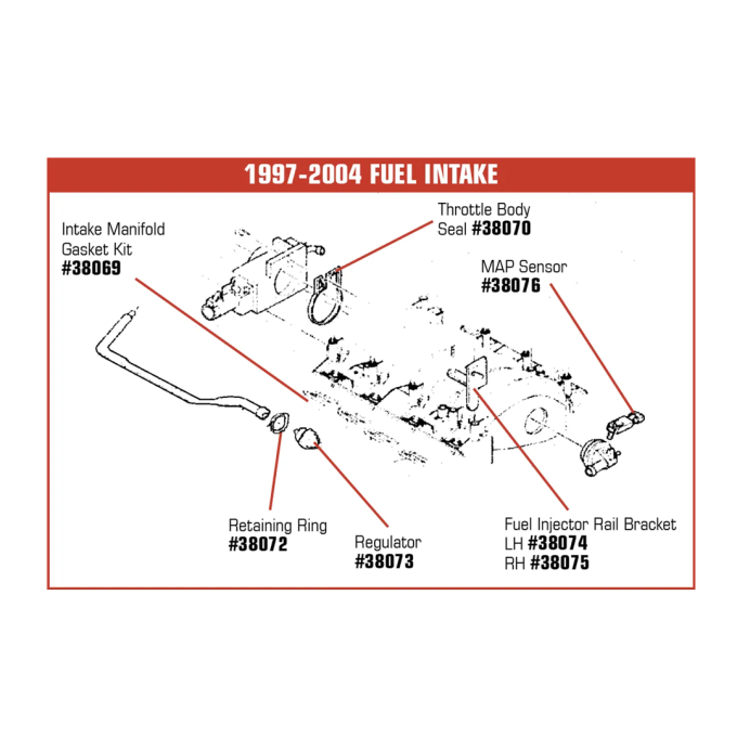 Corvette Fuel Pressure Regulator, 1997-1998