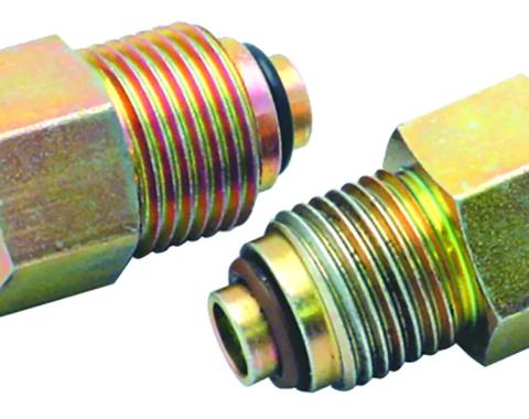 Classic Performance Power Steering Fittings, O-ring to Inverted Flare 605SOL