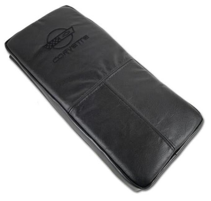 CA 1990-1996 Chevrolet Corvette Console Cushion with Logo 469120 | 59-96 Black