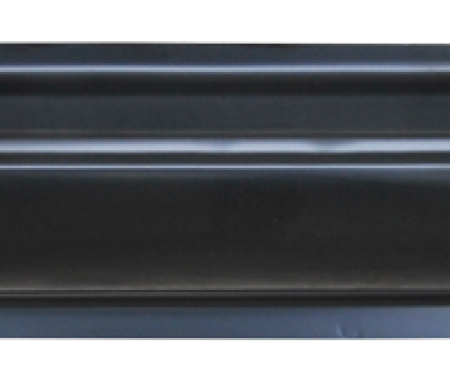 Redline Restomotive® 1972-1993 Dodge Pickup / Ramcharger Left Hand Slip-On Style Rocker Panel