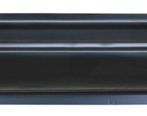 Redline Restomotive® 1972-1993 Dodge Pickup / Ramcharger Left Hand Slip-On Style Rocker Panel