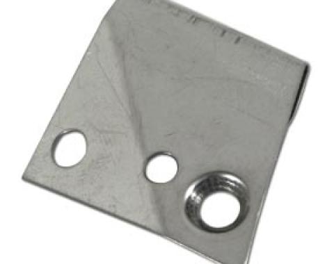 Corvette T-Top Stainless Steel Molding, Left Corner, 1968-1977