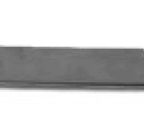 Corvette T-Top Stainless Steel Molding, Side, Right, 1968-1976
