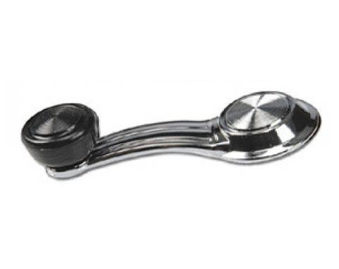 1967-1979 GM Car & Truck Left or Right Black Window Crank with Black Knob