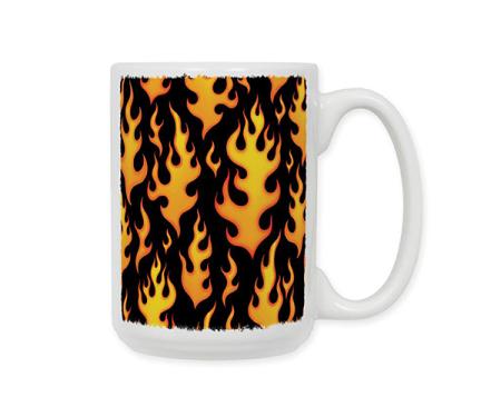 Flames Coffee Mug