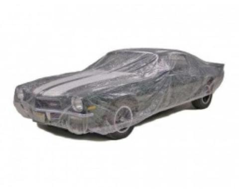 Car Cover, Disposable Clear, Medium