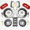 Wilwood Brakes AERO4 Big Brake Rear Brake Kit For OE Parking Brake 140-14068-DR
