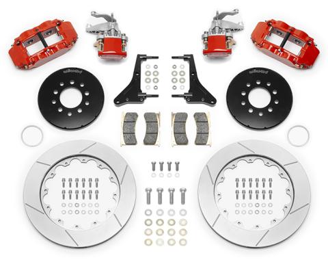 Wilwood Brakes Forged Narrow Superlite 4R-MC4 Big Brake Rear Parking Brake Kit 140-15348-R