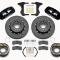 Wilwood Brakes 2005-2014 Ford Mustang AERO4 WCCB Carbon-Ceramic Big Brake Rear Parking Brake Kit 140-12757-CSIC