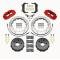 Wilwood Brakes 2007-2017 Jeep Wrangler Forged Narrow Superlite 4R Big Brake Rear Brake Kit For OE Parking Brake 140-13969-R
