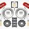 Wilwood Brakes 2008-2009 Pontiac G8 AERO4 Big Brake Rear Brake Kit For OE Parking Brake 140-12932-R