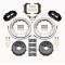 Wilwood Brakes 2007-2017 Jeep Wrangler Forged Narrow Superlite 4R Big Brake Rear Brake Kit For OE Parking Brake 140-13969