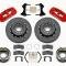 Wilwood Brakes AERO4 WCCB Carbon-Ceramic Big Brake Rear Parking Brake Kit 140-13164-CSICR