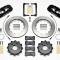 Wilwood Brakes 2008-2009 Pontiac G8 AERO4 Big Brake Rear Brake Kit For OE Parking Brake 140-12932