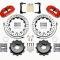 Wilwood Brakes Forged Narrow Superlite 4R Big Brake Rear Brake Kit For OE Parking Brake 140-12871-DR