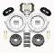 Wilwood Brakes 2007-2017 Jeep Wrangler Forged Narrow Superlite 4R Big Brake Rear Brake Kit For OE Parking Brake 140-14066