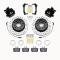 Wilwood Brakes Combination Parking Brake Caliper 1Pc Rotor Rear Brake Kit 140-12363-D