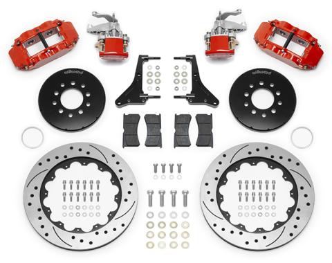 Wilwood Brakes Forged Narrow Superlite 4R-MC4 Big Brake Rear Parking Brake Kit 140-15348-DR