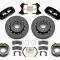 Wilwood Brakes AERO4 WCCB Carbon-Ceramic Big Brake Rear Parking Brake Kit 140-13164-CSIC