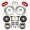 Wilwood Brakes Forged Narrow Superlite 4R Big Brake Rear Parking Brake Kit 140-13731-R
