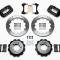 Wilwood Brakes 2002-2006 Mitsubishi Lancer Dynapro Radial Rear Brake Kit For OE Parking Brake 140-9286