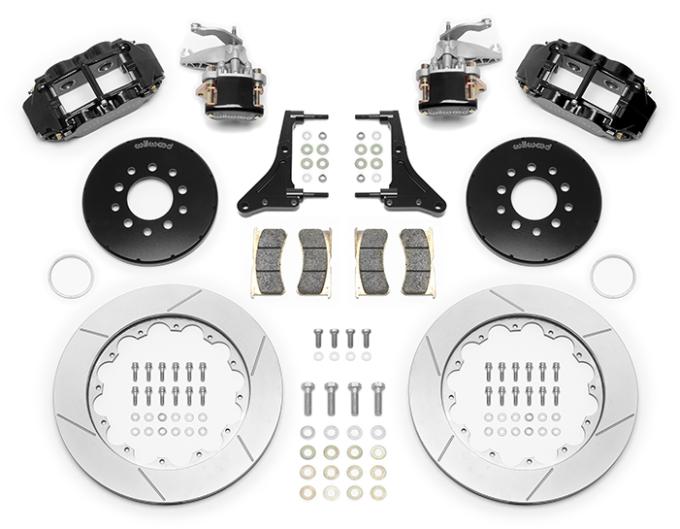 Wilwood Brakes Forged Narrow Superlite 4R-MC4 Big Brake Rear Parking Brake Kit 140-15348