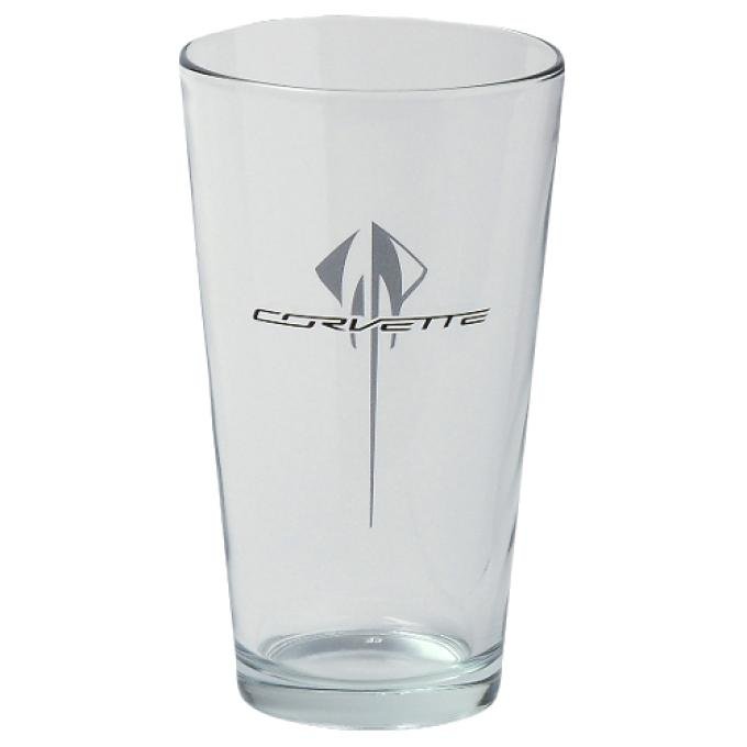 Corvette Stingray 16oz Glass