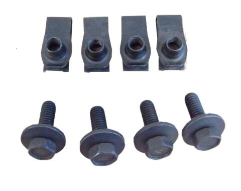 Redline Restomotive® 1964-1973 Ford Mustang Radiator Mounting Nut & Bolt Set