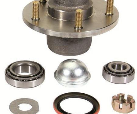 Camaro Drum Brake Hub Assembly, Front, 1967-1969