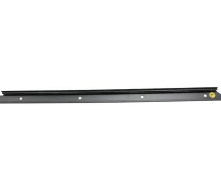 Corvette T-Top Side Weatherstrip Retainer, Left, For Painted Roof, 1970-1977Early