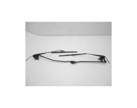 Corvette Windshield Wiper Transmission with Arms, USED 1973-1982
