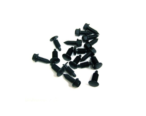 Redline Restomotive® 1980-1982 Chevrolet Corvette Side Marker Lamp Shield Mounting Fastener Set