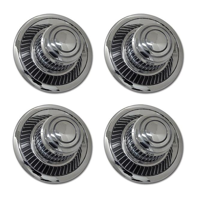 Corvette Rallye Wheel Hubcap Set, Replacement 4 Piece, 1968-1982